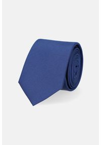 Lancerto - Krawat Szafirowy. Kolor: niebieski. Materiał: mikrofibra