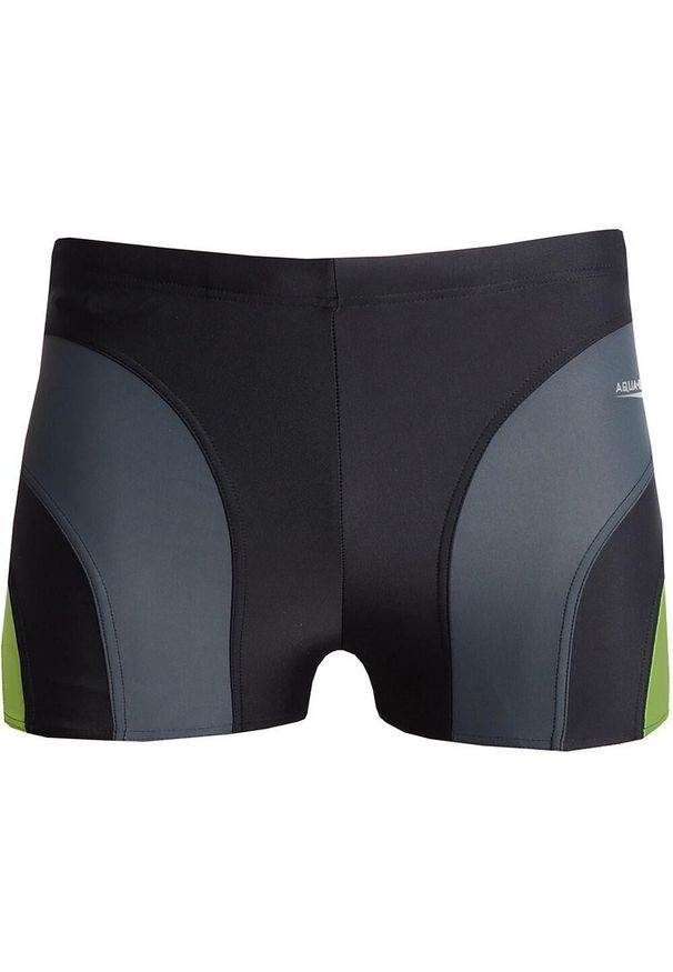 Aqua Speed - Męskie Spodenki Kąpielowe Sasha. Kolor: czarny, szary, wielokolorowy. Styl: sportowy