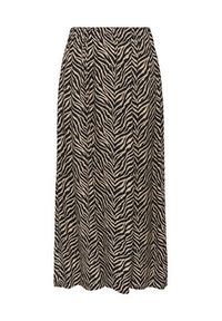 only - ONLY Spódnica maxi Nova 15357477 Czarny Regular Fit. Kolor: czarny. Materiał: wiskoza