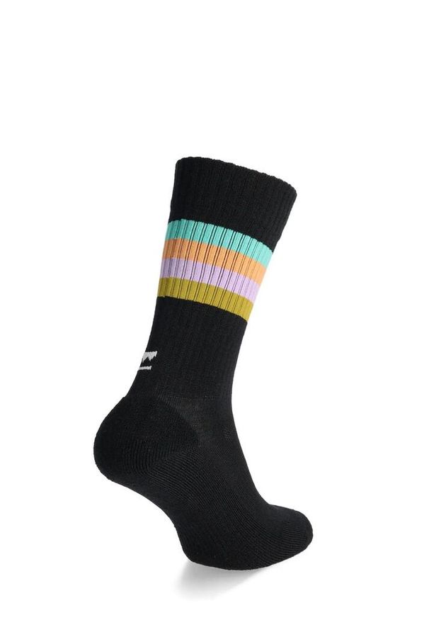 MONS ROYALE - Skarpety turystyczne Mons Royale Signature Crew Sock. Kolor: czarny. Sport: turystyka piesza