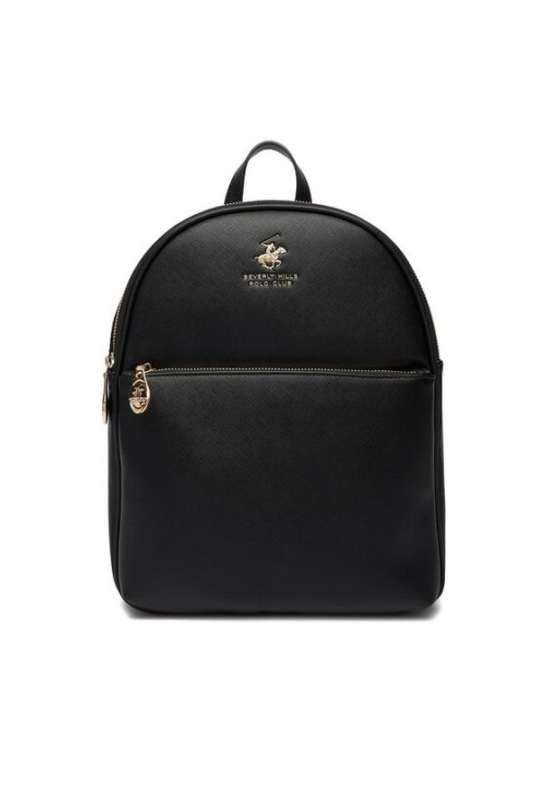 Beverly Hills Polo Club Plecak CEO-BHPC-L-004-09 Czarny. Kolor: czarny. Materiał: materiał