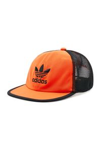 Adidas - Czapka z daszkiem adidas. Kolor: pomarańczowy #1