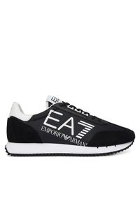 EA7 Emporio Armani Sneakersy 7X000541 AF18609 MZ175 Czarny. Kolor: czarny. Materiał: skóra #1