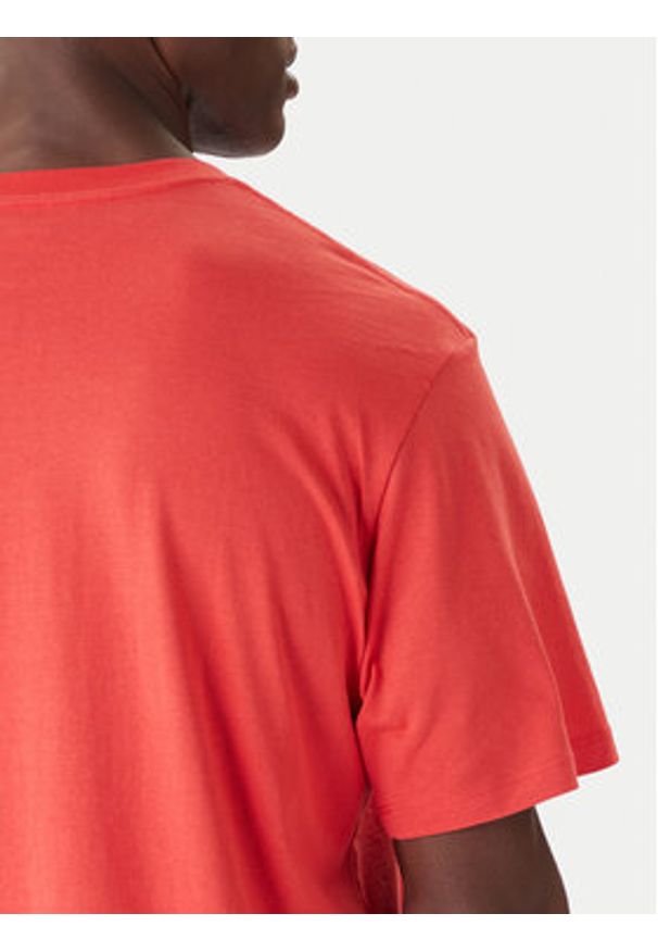 Jack & Jones - Jack&Jones T-Shirt Holiday Cartoon 12287550 Czerwony Relaxed Fit. Kolor: czerwony. Materiał: bawełna