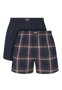 BOSS Komplet bokserek 50515464 Granatowy. Kolor: niebieski. Materiał: bawełna #1