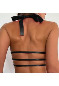 Intica - Komplet bielizny z kokardami na romantyczne wieczory Songul. Kolor: czerwony. Materiał: materiał #5