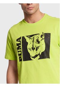 Puma T-Shirt Timeout 53648401 Zielony Relaxed Fit. Kolor: zielony. Materiał: bawełna #3