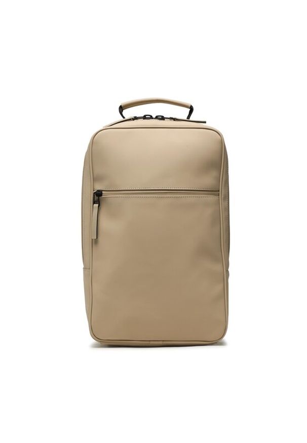 Rains Plecak Book Backpack 12310 Beżowy. Kolor: beżowy