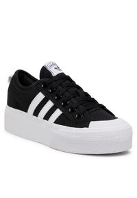 Adidas - Buty adidas. Kolor: czarny. Obcas: na platformie #1