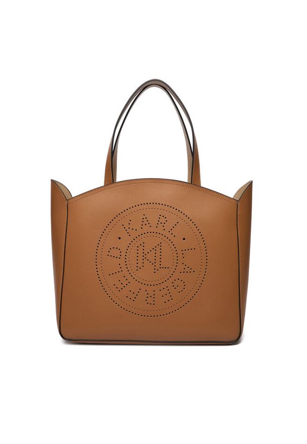Karl Lagerfeld - Torebka KARL LAGERFELD. Kolor: brązowy
