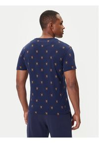 Polo Ralph Lauren T-Shirt 710P00081001 Granatowy Custom Slim Fit. Typ kołnierza: polo. Kolor: niebieski. Materiał: bawełna #3