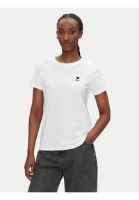 BOSS T-Shirt C_Esogo_3 50545288 Écru Regular Fit. Materiał: bawełna