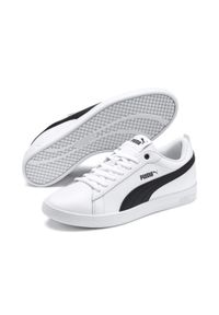 Buty Kobieta Puma Smash v2 biały. Kolor: czarny, biały, wielokolorowy
