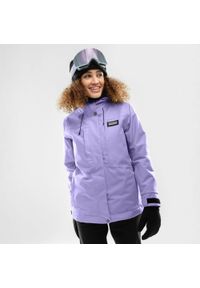 SIROKO - Kurtka snowboardowa damska W4-W Nevis. Kolor: fioletowy. Sport: snowboard