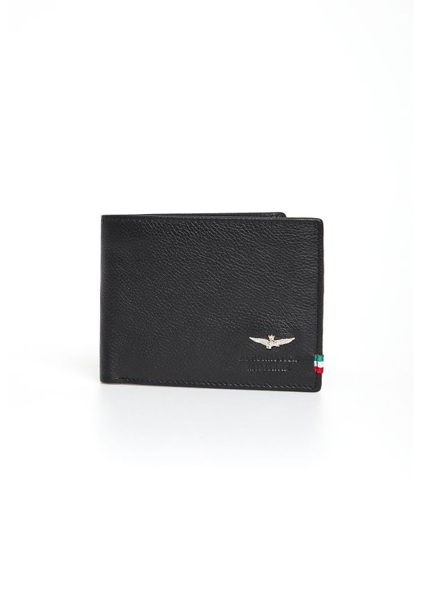 Aeronautica Militare - Portfel męski skórzany AERONAUTICA MILITARE. Materiał: skóra