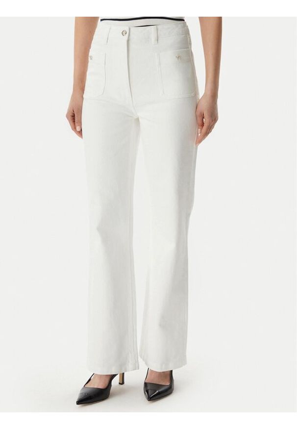 Morgan Jeansy 261-PIJITO1 Biały Bootcut Fit. Kolor: biały