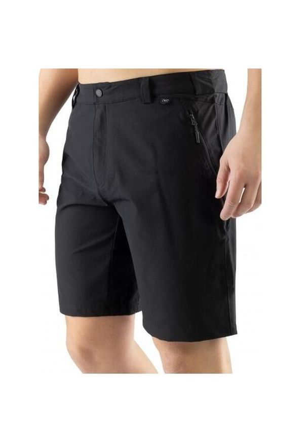 Szorty trekkingowe męskie Viking Expander. Kolor: czarny. Sport: turystyka piesza