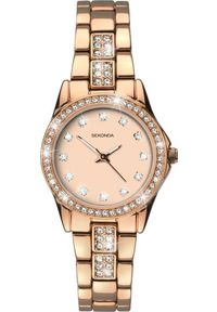 Zegarek Sekonda Zegarek damski Sekonda 2034 CYRKONIE różowe złoto. Kolor: złoty, wielokolorowy, różowy #1