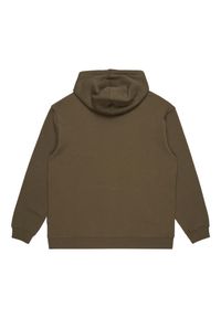 Quiksilver - Bluza z kapturem dla Mężczyzn BIG LOGO Brązowy. Typ kołnierza: kaptur. Kolor: zielony. Materiał: poliester, bawełna. Długość rękawa: długi rękaw. Długość: długie