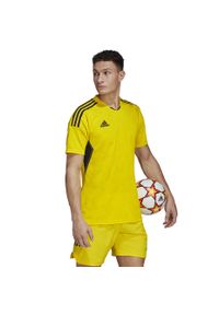 Adidas - Koszulka męska adidas Condivo 22 Match Day Jersey. Kolor: żółty. Materiał: jersey