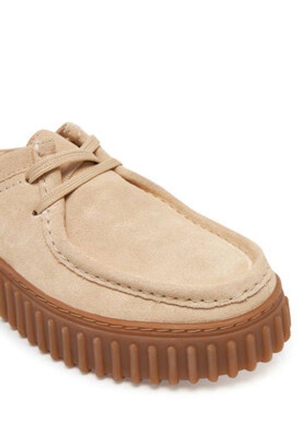 Clarks Klapki Torhill Mule 26181197 Écru. Kolor: kremowy. Materiał: skóra