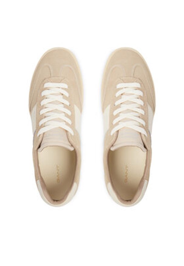 GANT - Gant Sneakersy 32533168 Beżowy. Kolor: beżowy. Materiał: zamsz, skóra
