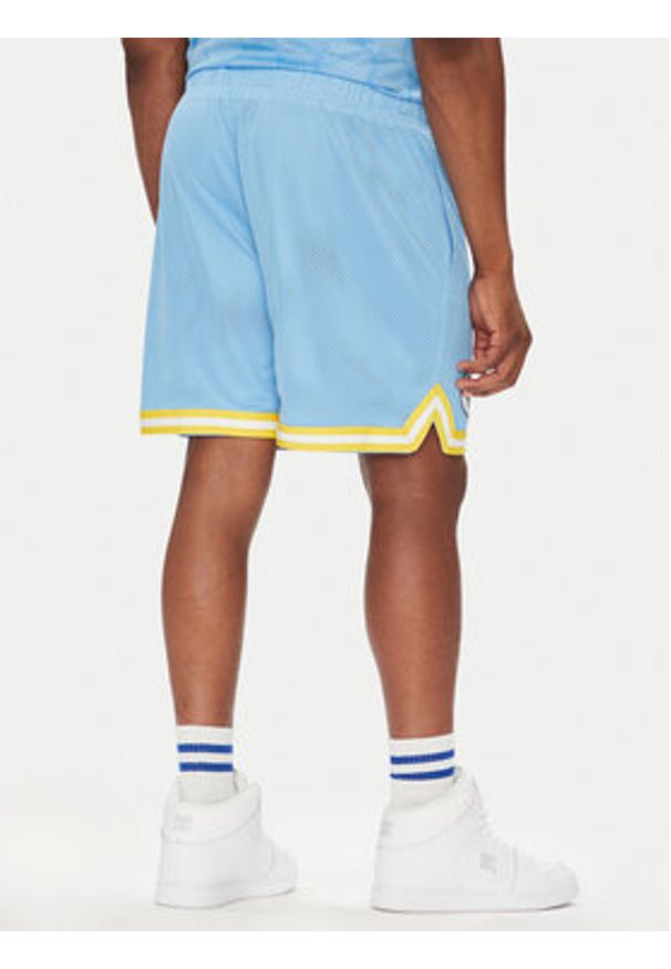 Puma Szorty sportowe Hoops Manchester City 631694 Błękitny Regular Fit. Kolor: niebieski. Materiał: syntetyk