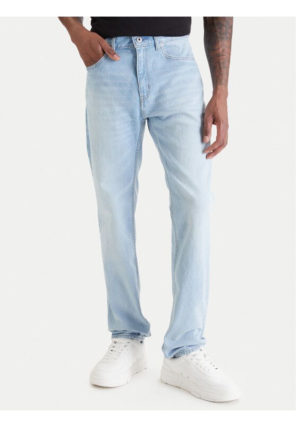 Hugo - HUGO Jeansy Ash 50555954 Niebieski Slim Fit. Kolor: niebieski