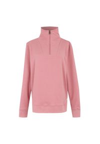 Regatta - Polarowy Top Damski Krótki Suwak Demmi. Kolor: wielokolorowy, czerwony, różowy. Materiał: polar. Długość: krótkie. Sezon: zima. Styl: sportowy. Sport: turystyka piesza #1