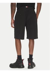 TOMMY HILFIGER - Tommy Hilfiger Szorty sportowe F1 Movie MW0MW42080 Czarny Relaxed Fit. Kolor: czarny. Materiał: syntetyk. Styl: sportowy #5