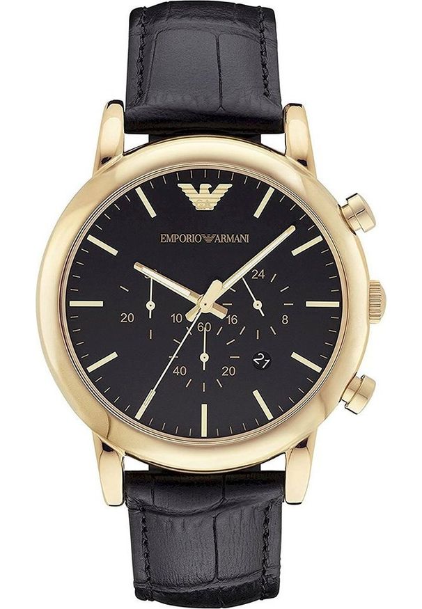 Zegarek Emporio Armani ZEGAREK MĘSKI EMPORIO ARMANI AR1917 CLASSIC CHRONO (zi059a)