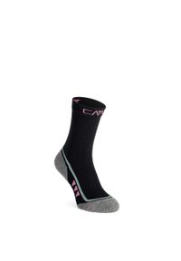 Skarpety damskie CMP Trekking Sock SuperSoft 50 Mid. Kolor: czarny. Sport: turystyka piesza