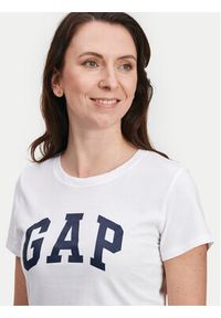 GAP - Gap T-Shirt 268820-06 Biały Regular Fit. Kolor: biały. Materiał: bawełna #5