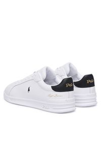 Polo Ralph Lauren Sneakersy Hrt Crt Sig Sk Ltl 809P13083001 Biały. Kolor: biały. Materiał: skóra #3