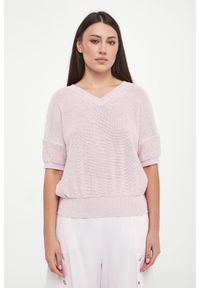 Marella - Sweter damski z krótkim rękawem Radice MARELLA MONOCHROME. Długość rękawa: krótki rękaw. Długość: krótkie #3
