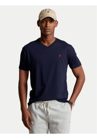 Polo Ralph Lauren T-Shirt 710708261 Granatowy Classic Fit. Typ kołnierza: polo. Kolor: niebieski. Materiał: bawełna