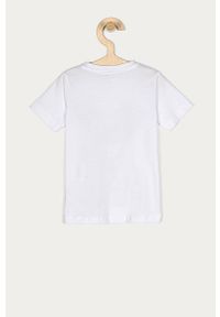Name it - T-shirt dziecięcy 86-110 cm. Okazja: na co dzień. Kolor: biały. Materiał: bawełna, dzianina. Wzór: nadruk. Styl: casual #3