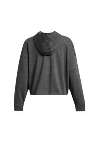 Bluza Kobieta Under Armour Rival Terry szary. Kolor: czarny, szary, wielokolorowy. Sport: fitness