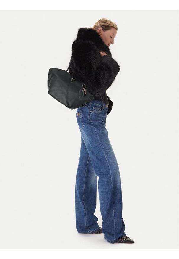 Guess Torebka Bolena HWZG92 07090 Czarny. Kolor: czarny. Materiał: skórzane