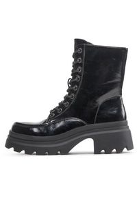 DeeZee Trapery ZALHY211116 Czarny. Kolor: czarny. Materiał: skóra #6