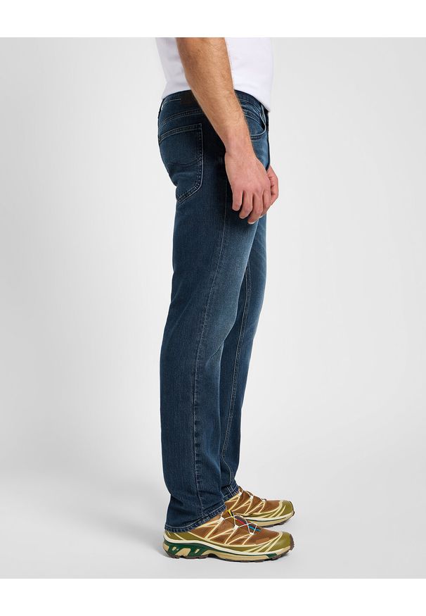 Lee - LEE DAREN ZIP FLY MĘSKIE SPODNIE JEANSOWE JEANSY DŻINSY HOLLAND BLUE 112355807 L707008586