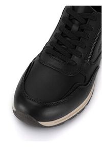 Rieker Sneakersy B0504-00 Czarny. Kolor: czarny. Materiał: skóra #4
