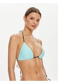 Hugo Góra od bikini 50492409 Niebieski. Kolor: niebieski. Materiał: syntetyk #1