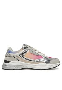 Pepe Jeans Sneakersy PLS60030 Szary. Kolor: szary. Materiał: skóra, zamsz