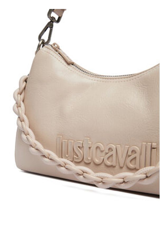 Just Cavalli Torebka 80RA4BC4 ZSD86 Beżowy. Kolor: beżowy. Materiał: skórzane