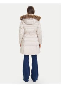 Guess Płaszcz zimowy W5BL30 W2802 Écru Regular Fit. Materiał: syntetyk. Sezon: zima #7