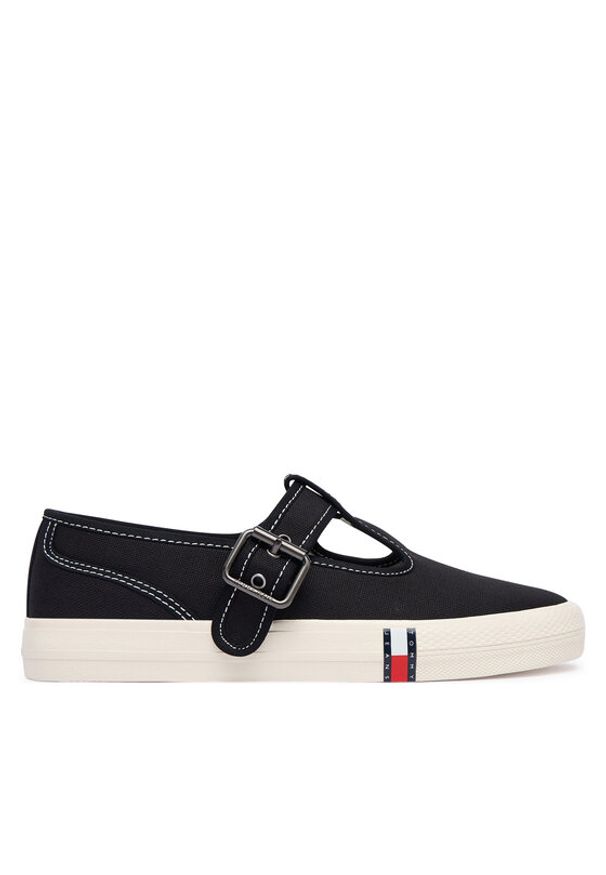 TOMMY HILFIGER - Tommy Hilfiger Tenisówki Archive Y2K Mary Jane EN0EN03048 Czarny. Kolor: czarny. Materiał: materiał