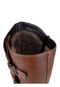 Remonte Kozaki R6590-22 Brązowy. Kolor: brązowy. Materiał: materiał #6