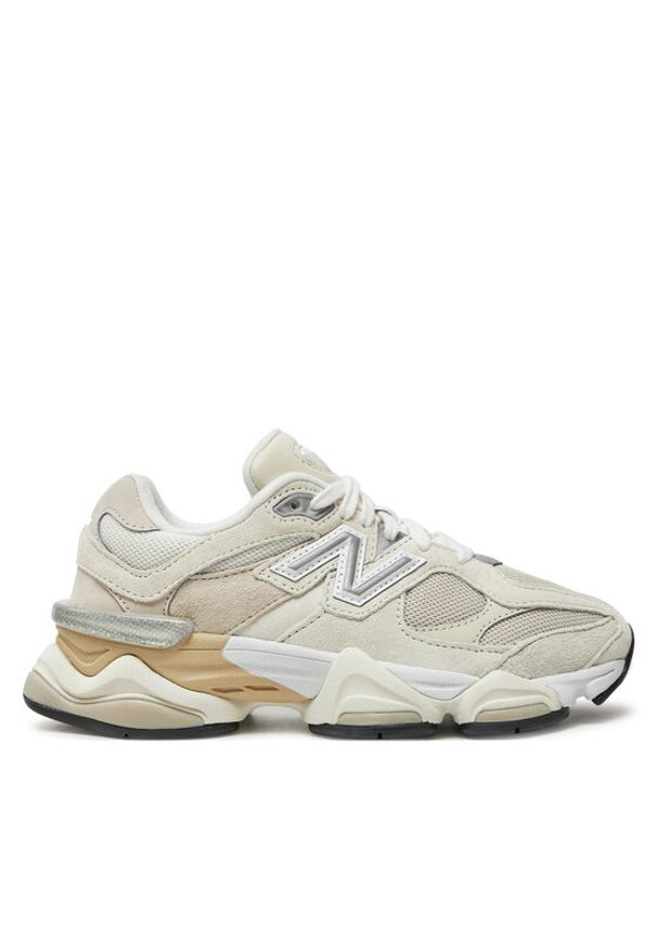 New Balance Sneakersy U9060WHT Beżowy. Kolor: beżowy. Materiał: mesh, materiał