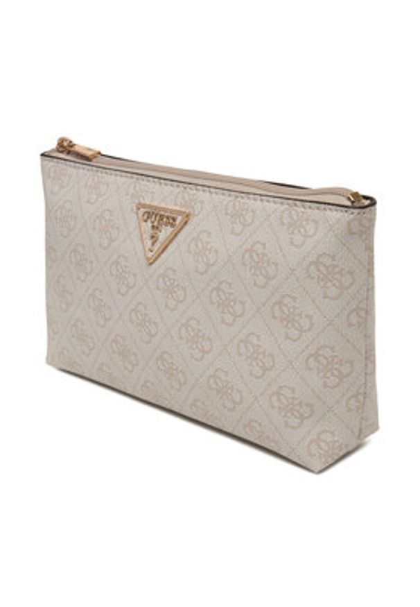Guess Kosmetyczka Laurell II Slg SWSG74 59145 Kremowy. Kolor: kremowy. Materiał: skóra